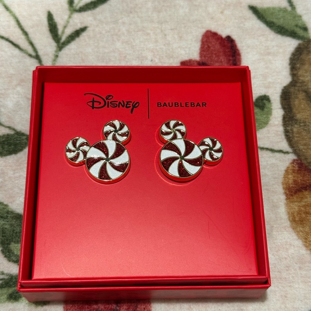 Disney BaubleBar Mickey Earrings
